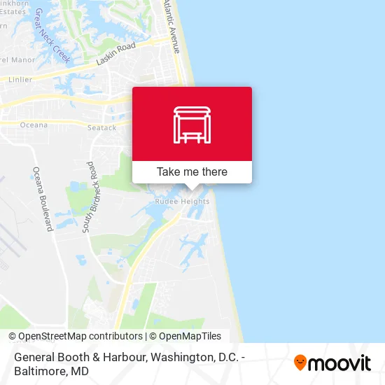 General Booth & Harbour map