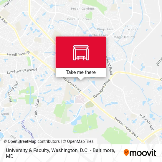 University & Faculty map