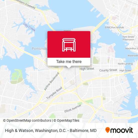 High & Watson map