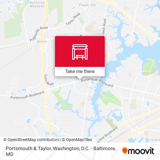 Portsmouth & Taylor map