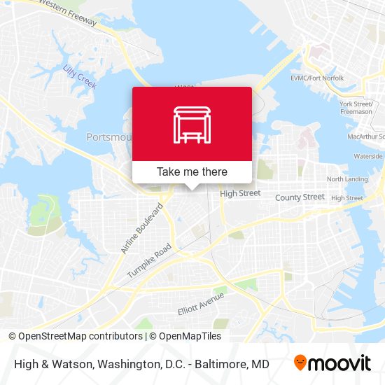 High & Watson map