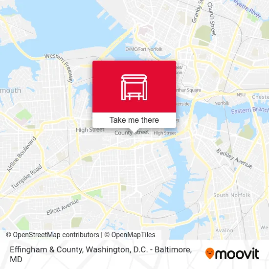 Effingham & County map