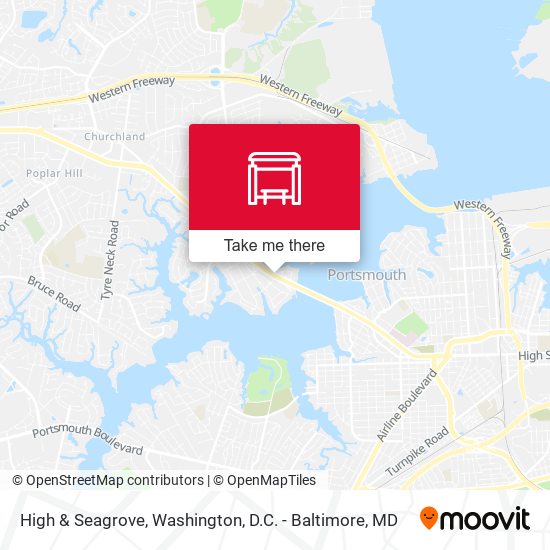 High & Seagrove map