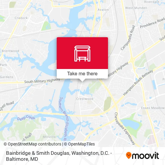 Bainbridge & Smith Douglas map
