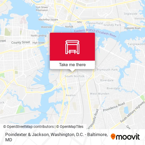 Poindexter & Jackson map