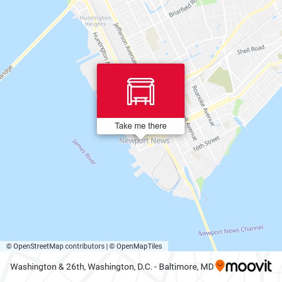 Mapa de Washington & 26th