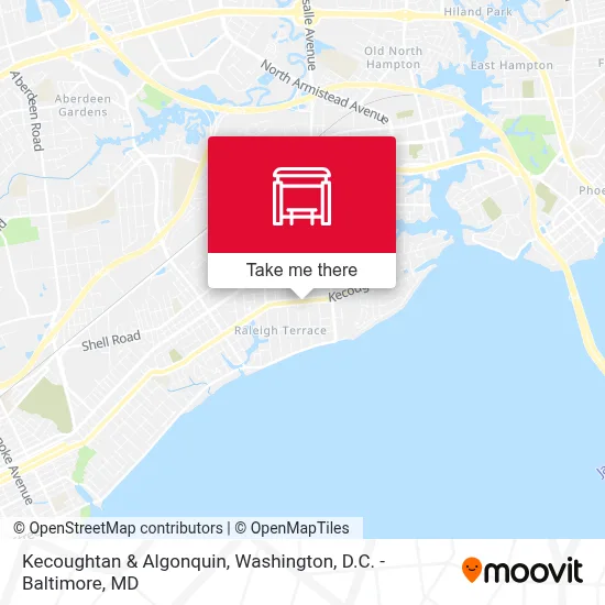 Kecoughtan & Algonquin map