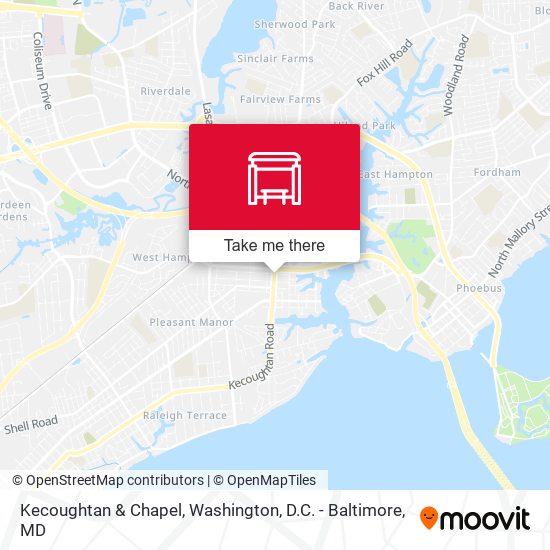 Kecoughtan & Chapel map