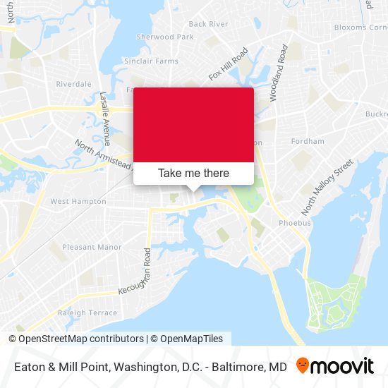 Eaton & Mill Point map