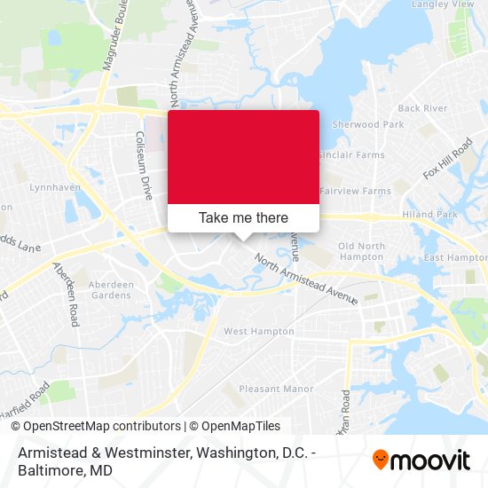 Mapa de Armistead & Westminster