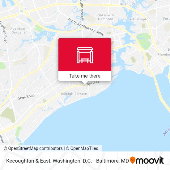 Kecoughtan & East map