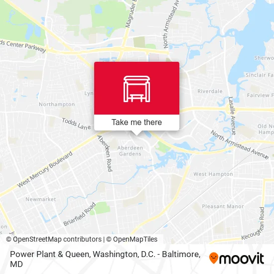 Power Plant & Queen map