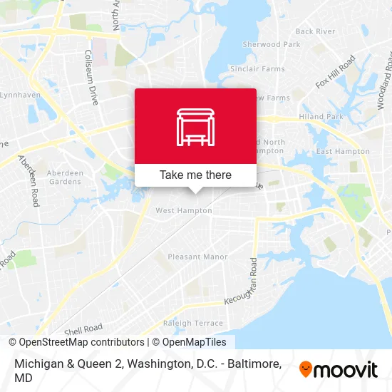 Michigan & Queen 2 map