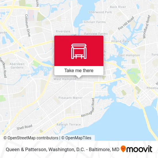 Queen & Patterson map