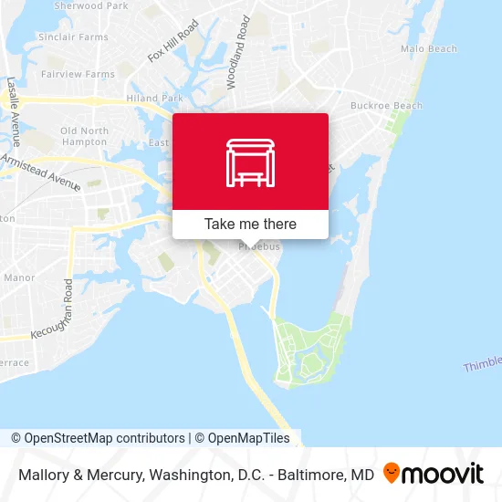 Mallory & Mercury map