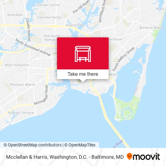 Mcclellan & Harris map