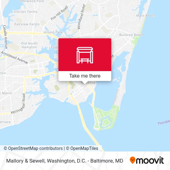 Mallory & Sewell map