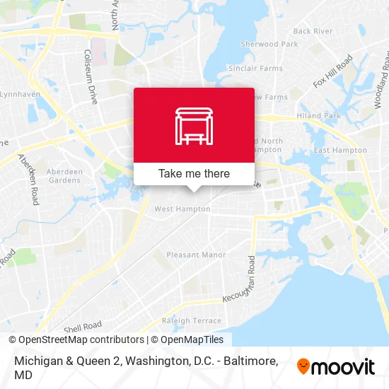 Michigan & Queen 2 map