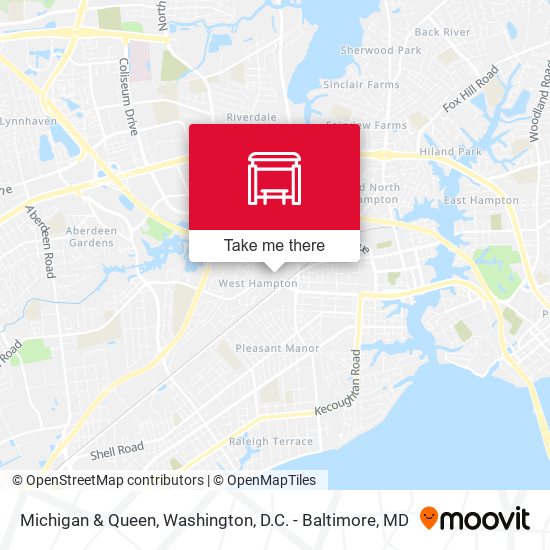 Mapa de Michigan & Queen