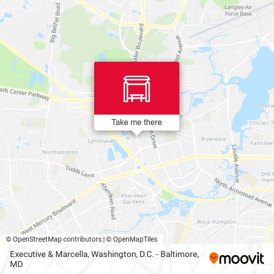 Executive & Marcella map