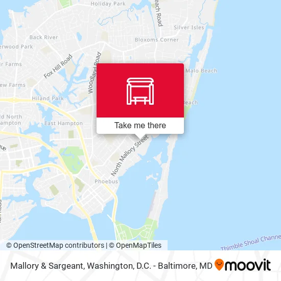 Mallory & Sargeant map