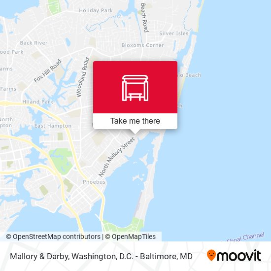 Mallory & Darby map