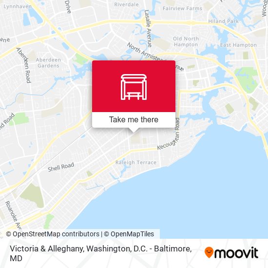 Mapa de Victoria & Alleghany