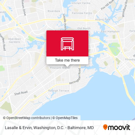 Lasalle & Ervin map