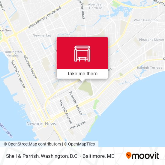 Shell & Parrish map