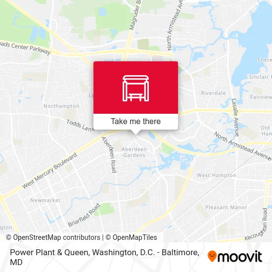 Power Plant & Queen map