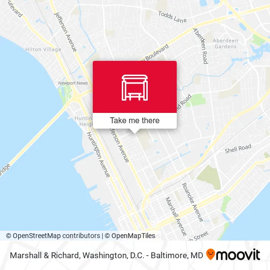 Marshall & Richard map