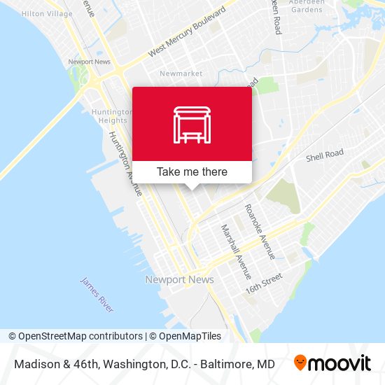 Mapa de Madison & 46th