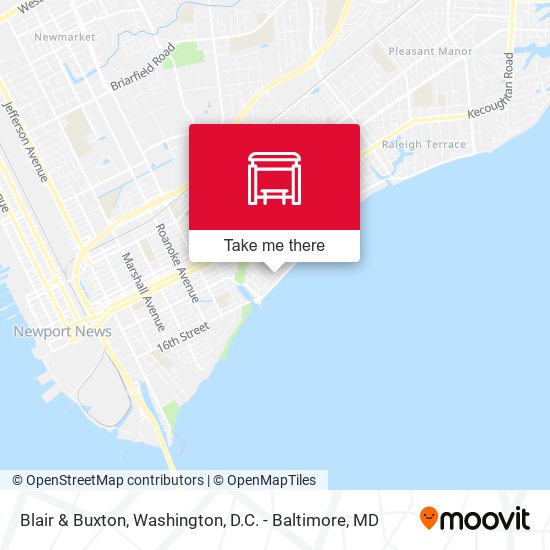Blair & Buxton map