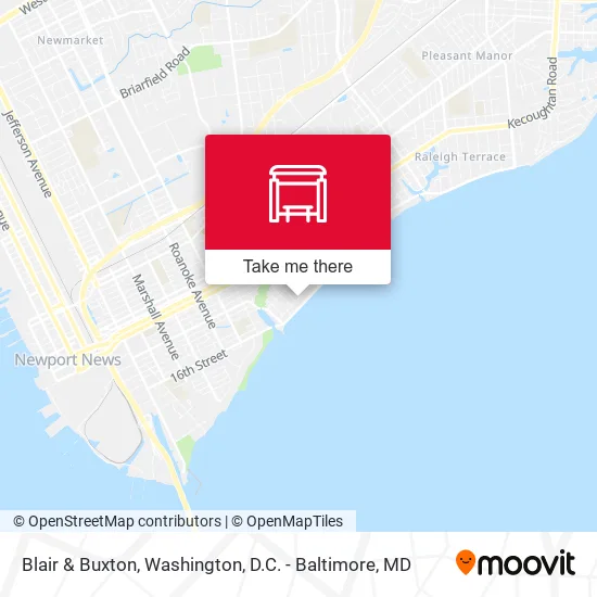 Blair & Buxton map
