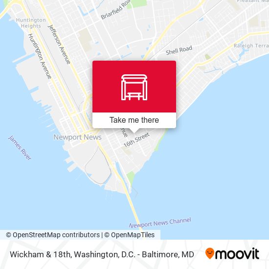 Wickham & 18th map
