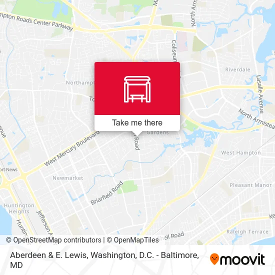 Aberdeen & E. Lewis map