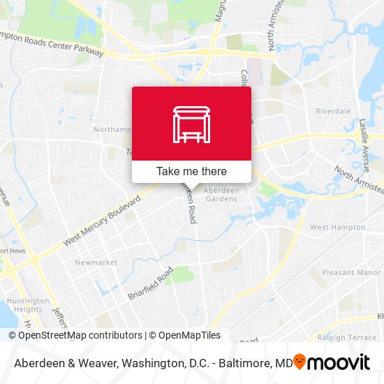 Mapa de Aberdeen & Weaver