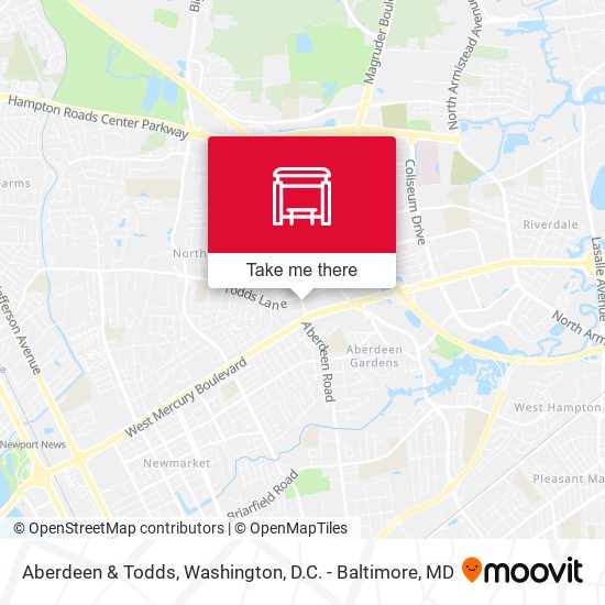 Aberdeen & Todds map