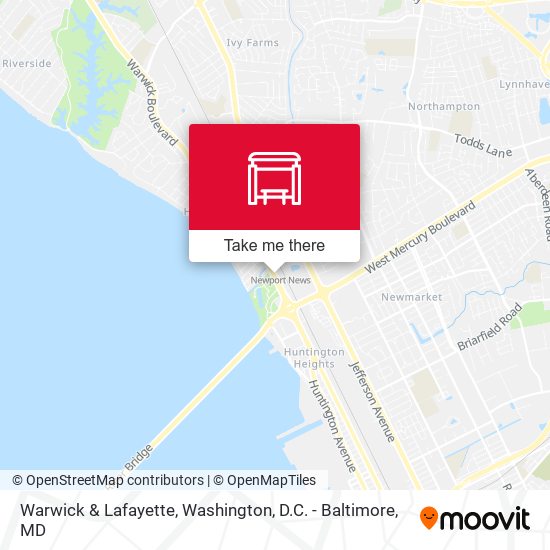 Mapa de Warwick & Lafayette