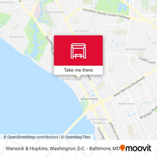 Warwick & Hopkins map