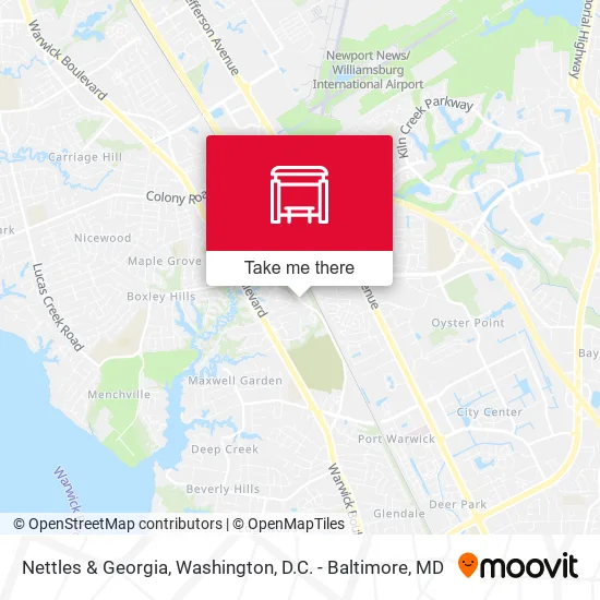 Nettles & Georgia map