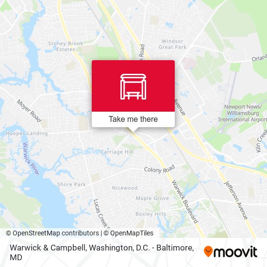 Mapa de Warwick & Campbell