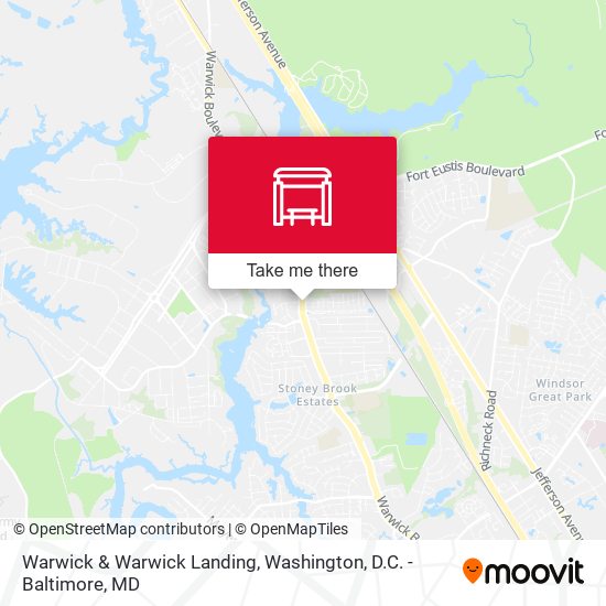 Mapa de Warwick & Warwick Landing