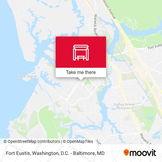 Fort Eustis map