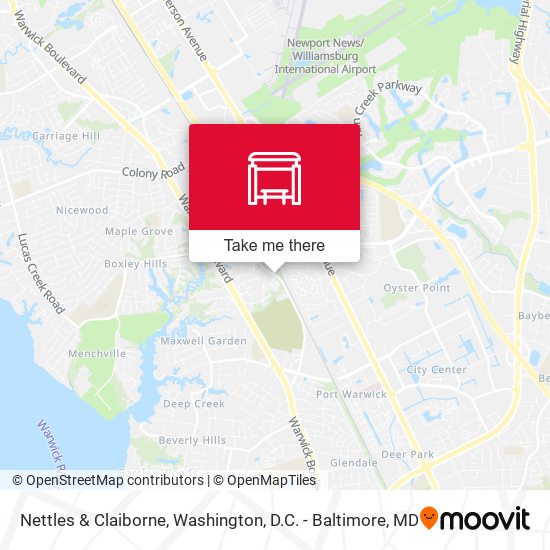 Nettles & Claiborne map