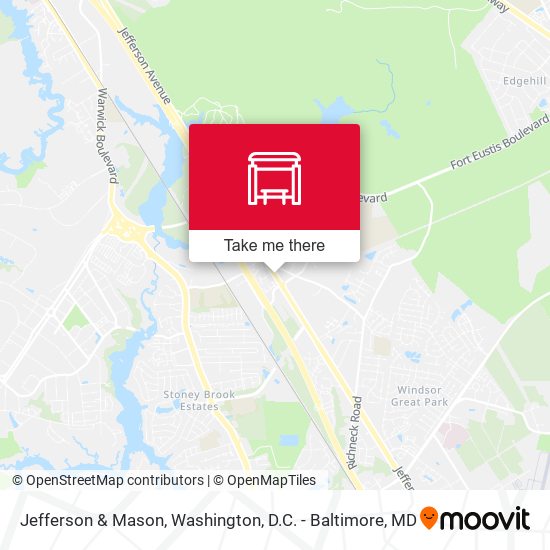 Mapa de Jefferson & Mason