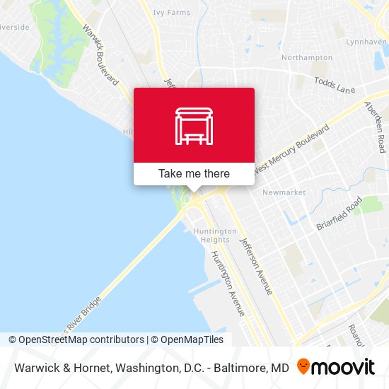 Mapa de Warwick & Hornet