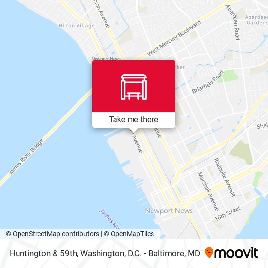 Mapa de Huntington & 59th