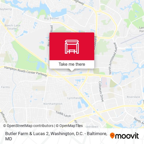 Butler Farm & Lucas 2 map