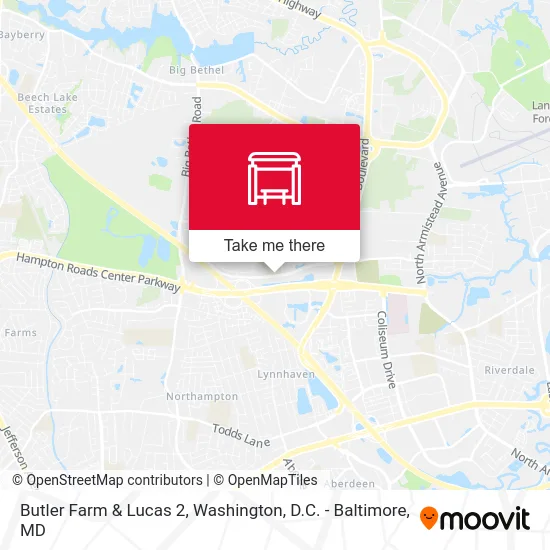 Butler Farm & Lucas 2 map